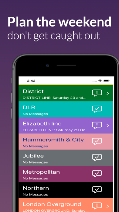 Tube Planner Screenshot