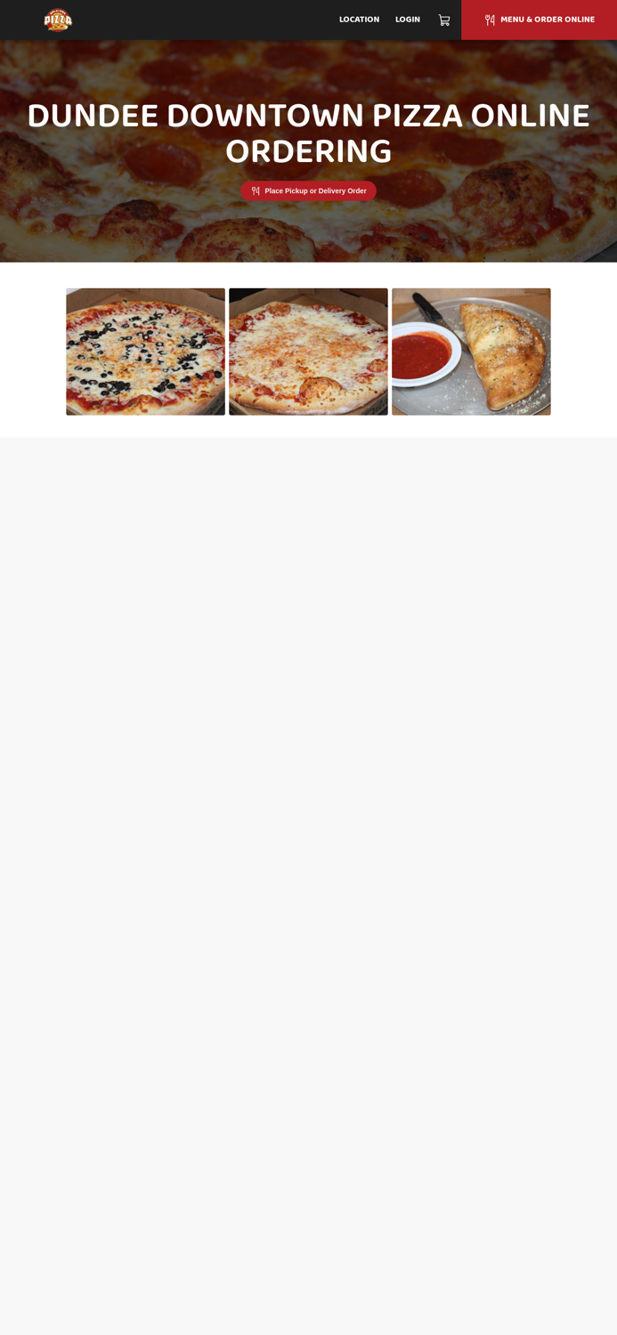 Dundee Downtown Pizza