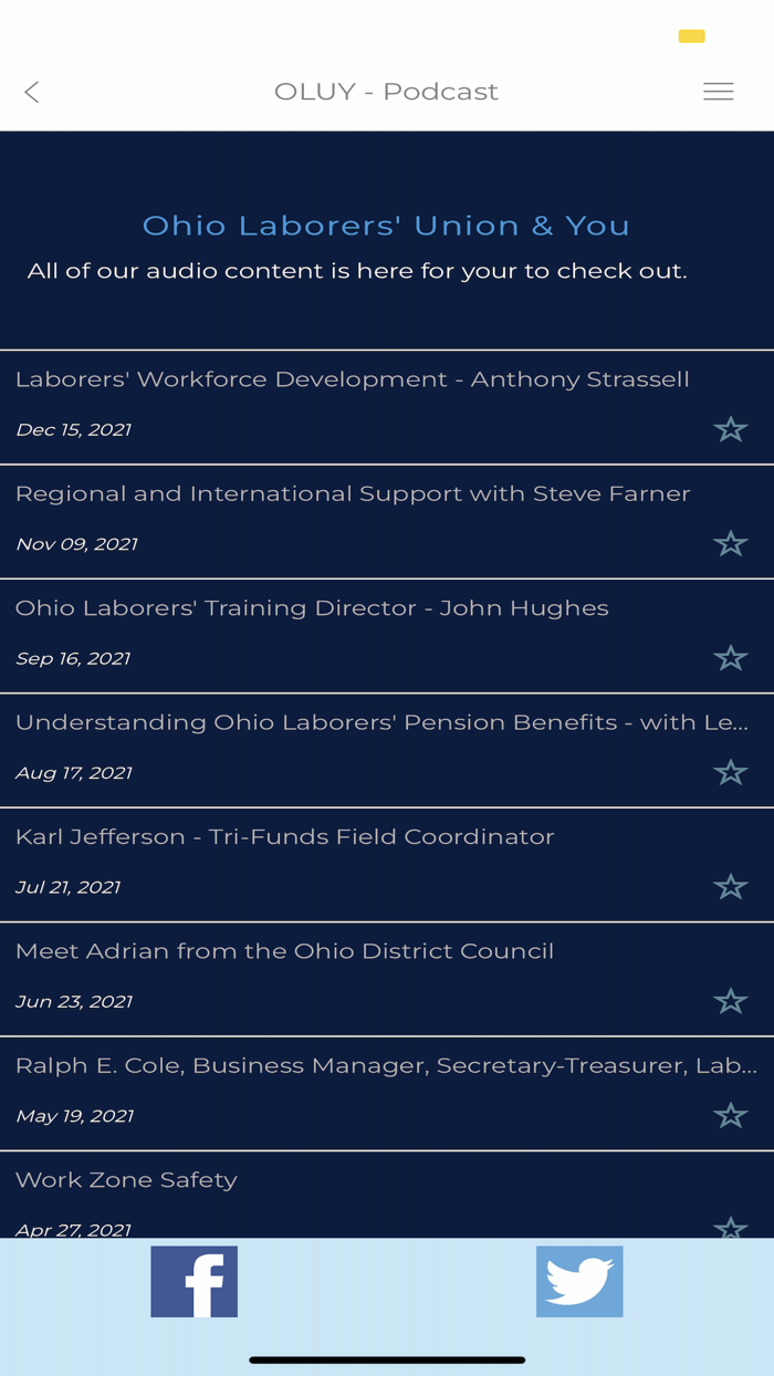 Ohio Laborers Union.