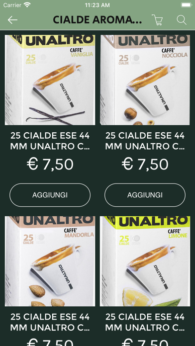 UNALTRO Caffè Screenshot