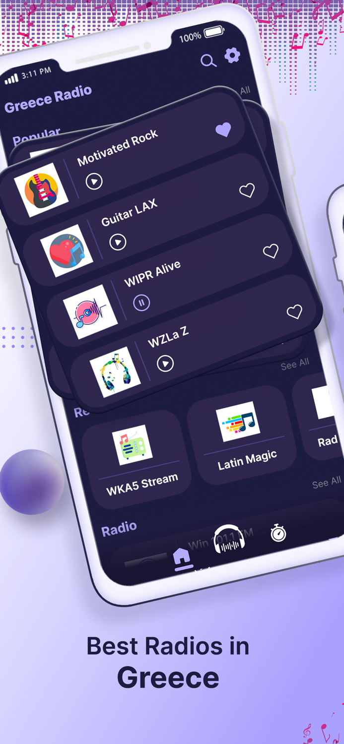 Greece Radio for Motivation