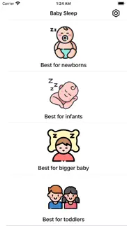 baby sleep sounds bedtime fan iPhone Captures Décran 1