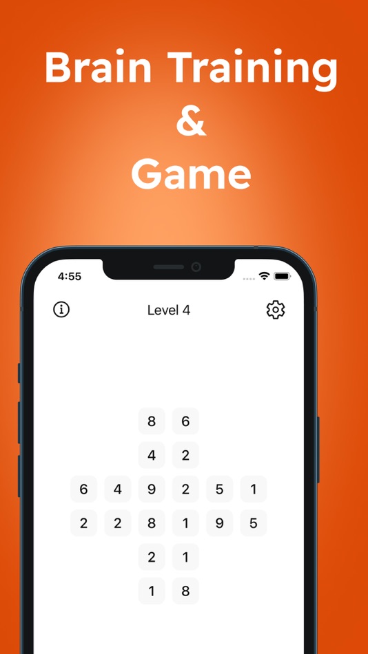 #4. Number Match Game (Puzzle) (iOS) Podle: Muhammed Deniz