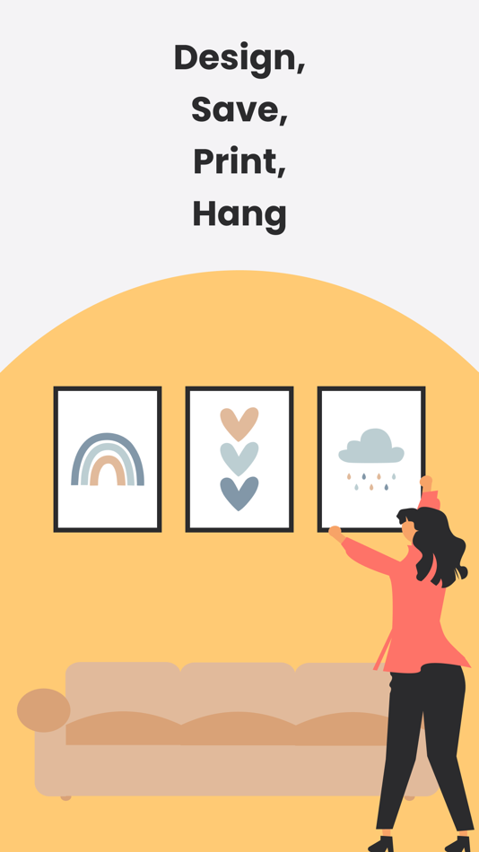 #5. Wall Art: Poster & Print Maker (iOS) 由: NUR NURIYE ERSAHIN