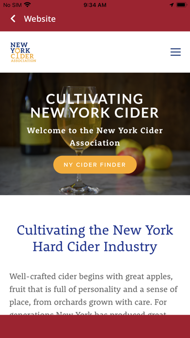 New York Cider Screenshot
