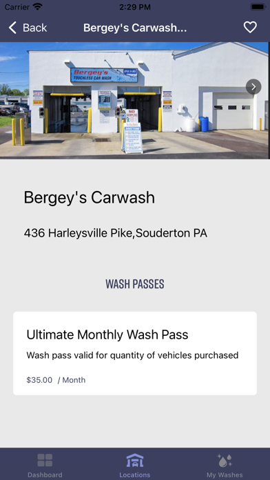 Bergey's Car Wash Screenshot