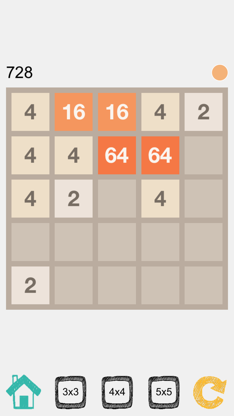 2048 (3x3, 4x4, 5x5) AI screenshot 4