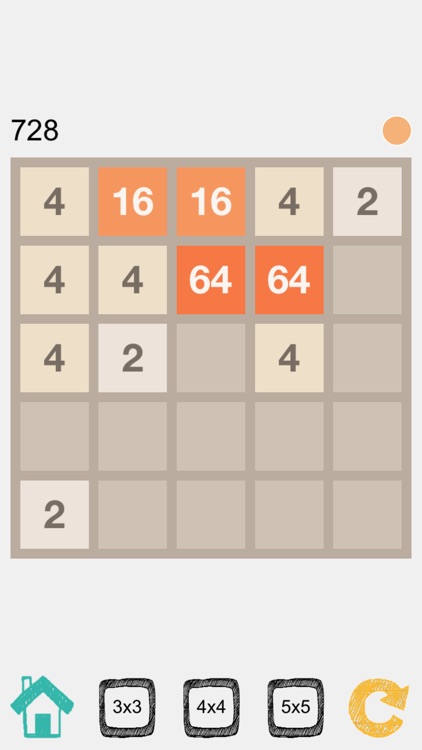 2048 (3x3, 4x4, 5x5) AI screenshot-3