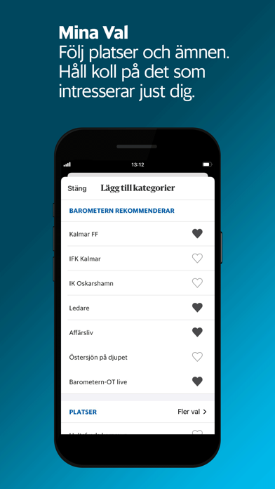 Barometern screenshot 2