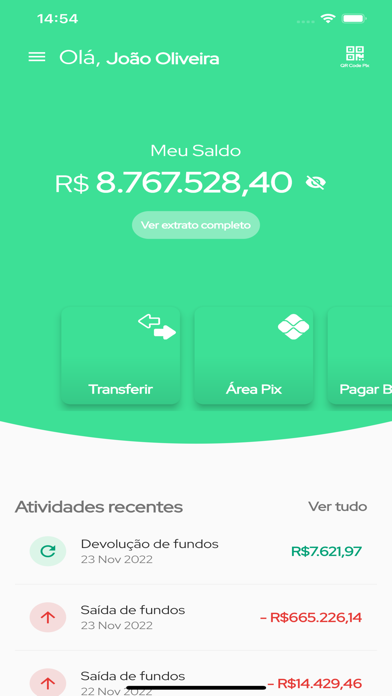 Parcele Já - Conta digital Screenshot