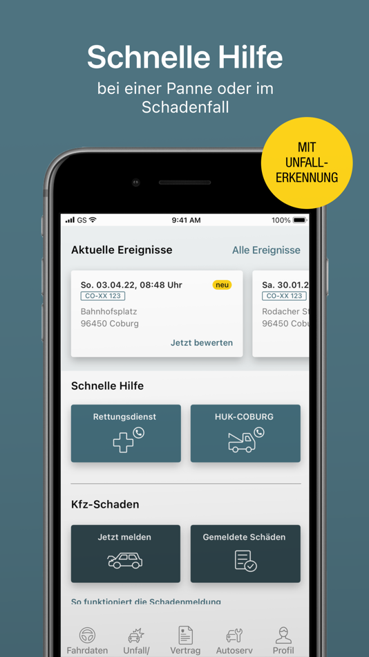 #5. HUK Mein Auto (iOS) 由: HUK-COBURG Datenservice und Dienstleistungen GmbH
