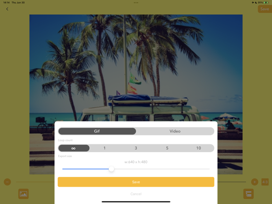 Screenshot #5 pour GifMov - Gif Maker
