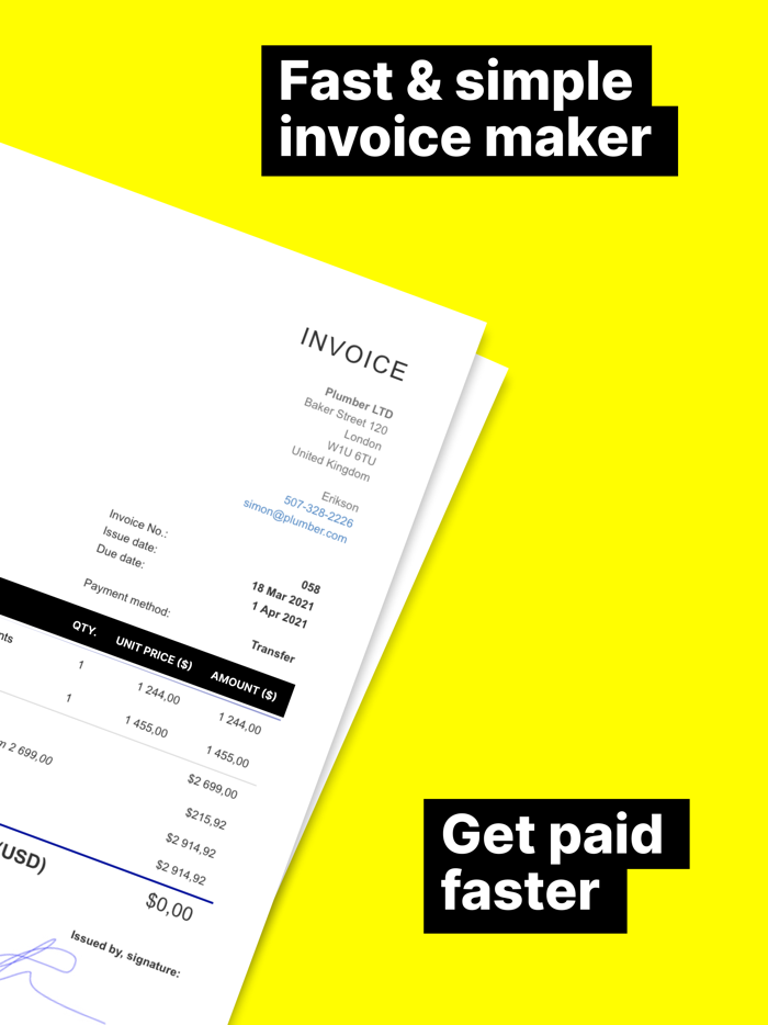 Freebie Invoice Maker
