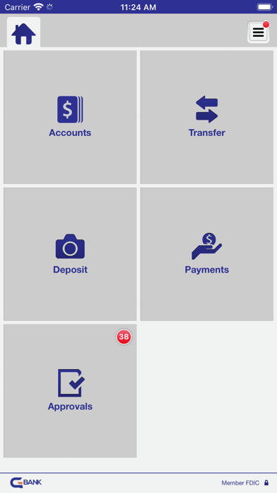 GBank Business Mobile Screenshot