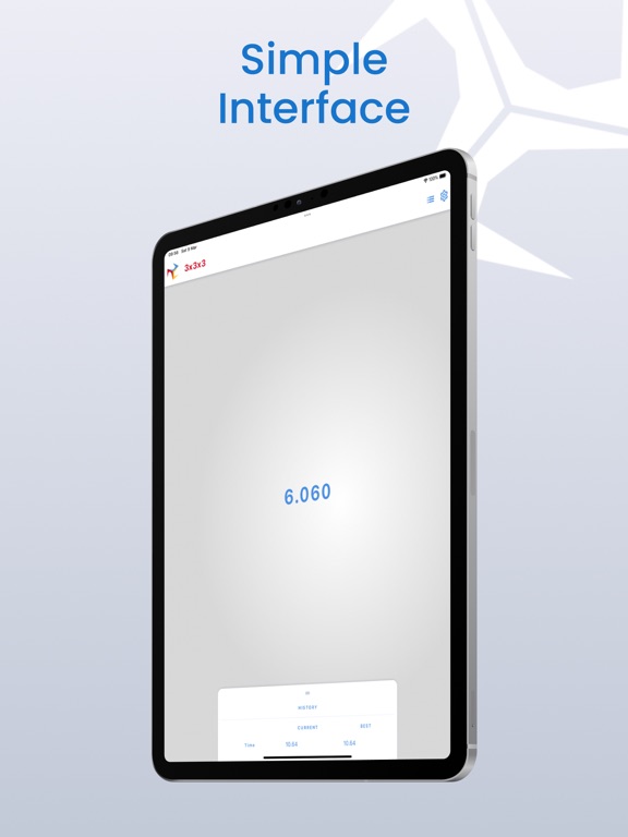 Quantum Cube Timer iPad screenshot 1 - Games app