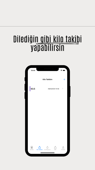 Günlük Kalori Takip Screenshot
