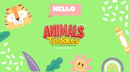 animals name learning toddles iphone screenshot 1