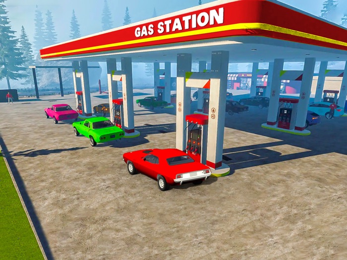 Gas Station Pumping Games 3D