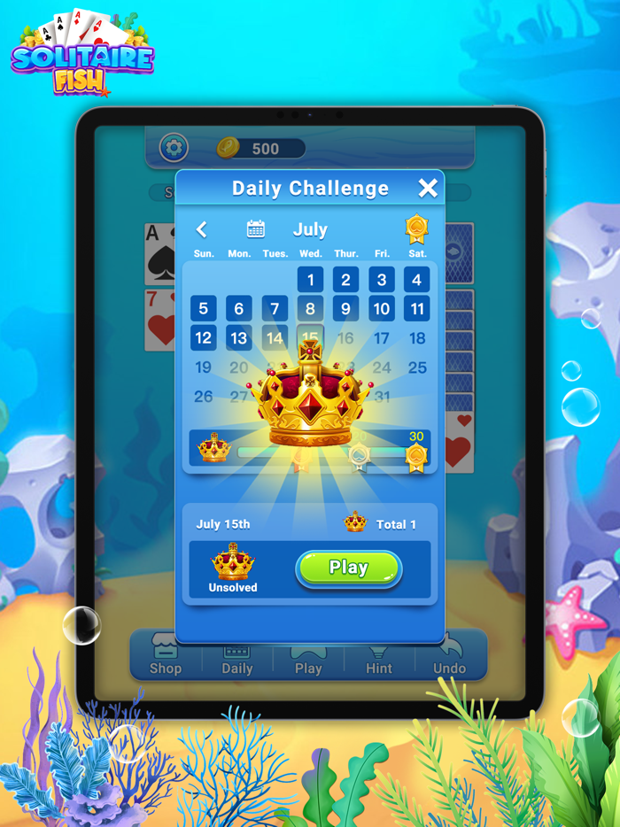 Solitaire Ocean Treasure