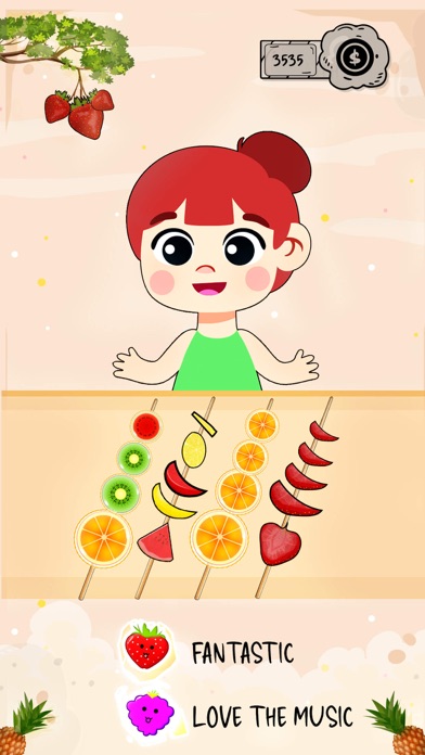 ASMR Fruit Candy DIY Tanghulu Screenshot