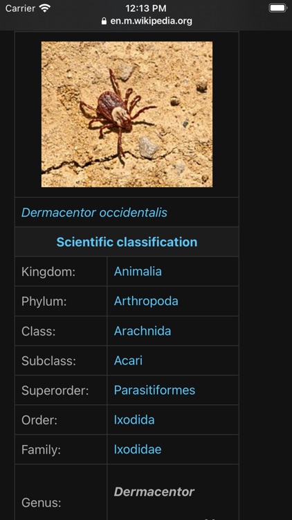Tick Identifier
