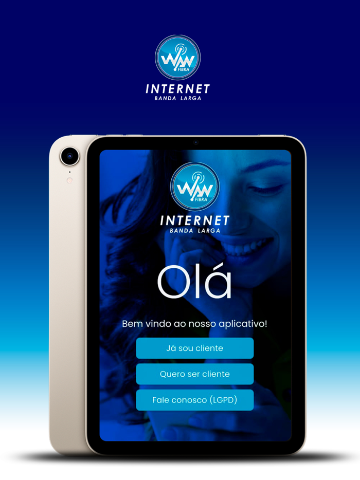 WAN Internet - App do cliente