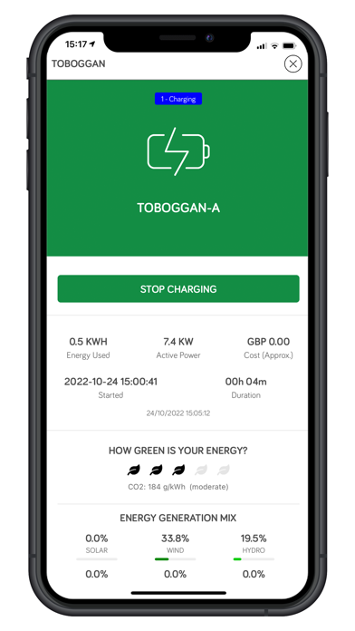 Hitachi ZeroCarbon Charge Screenshot