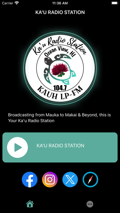 Ka'u Radio Station Screenshot
