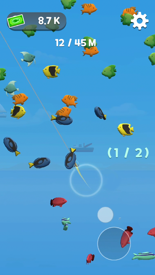 #2. Rapid Fishing (iOS) Podle: MondayOFF