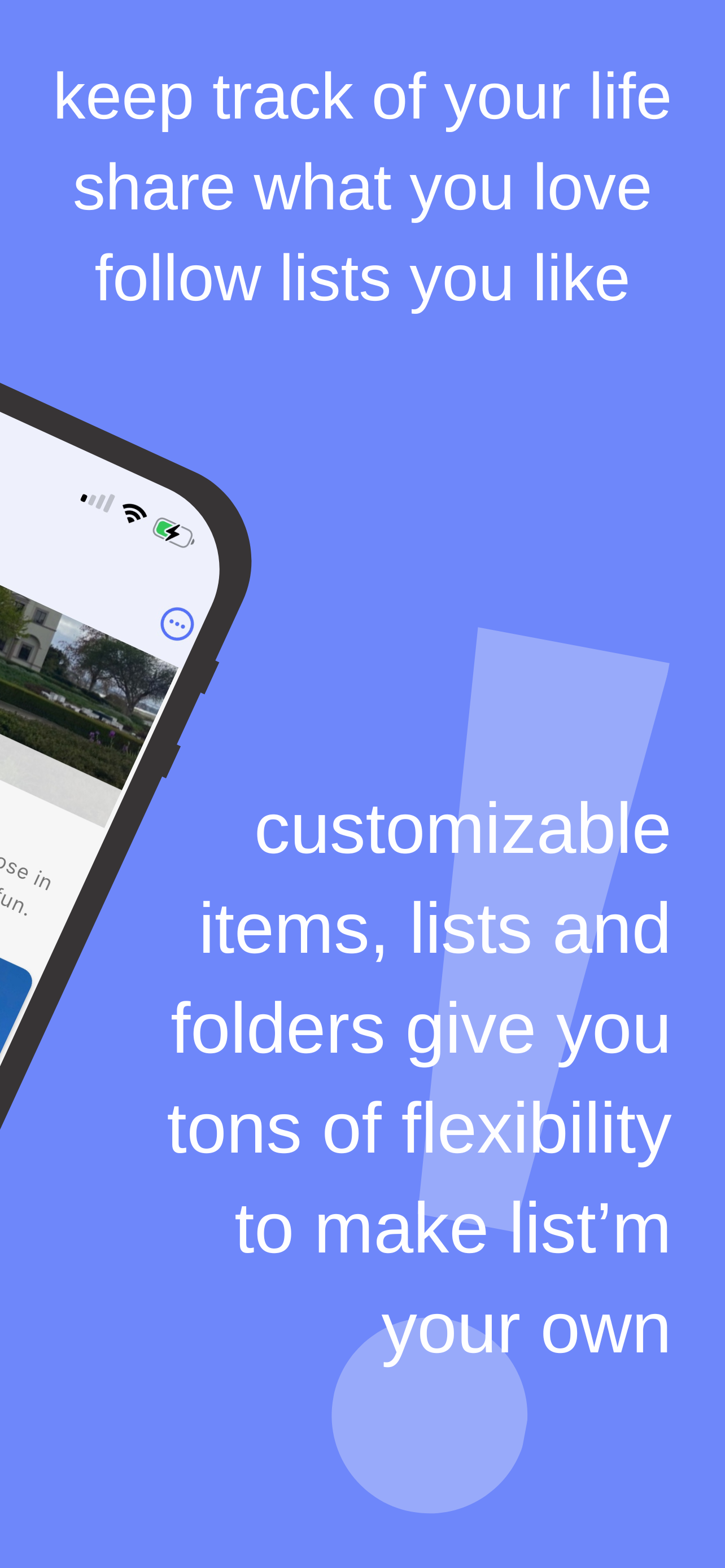 List'm: Note, List, Share