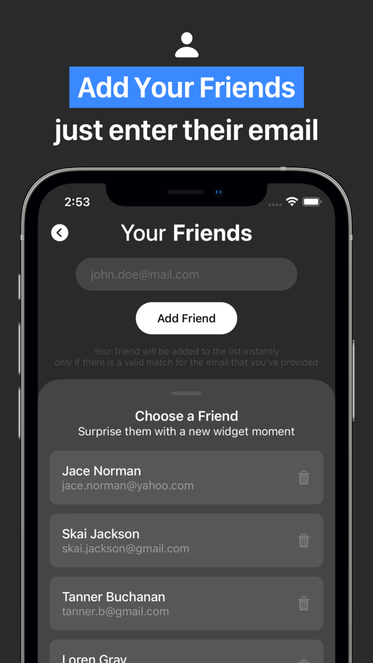 #4. Widget Buddy - LiveIn Friends (iOS) 由: Bashar Almadi