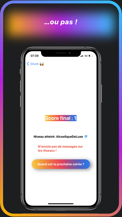 Drunk - L'app Indispensable Screenshot