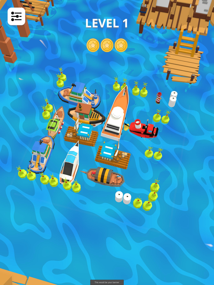 Boat Parking Jam 3D