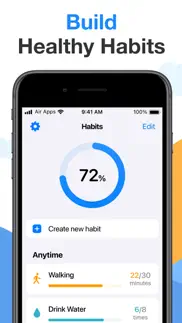 habits air - habit tracker iphone screenshot 1