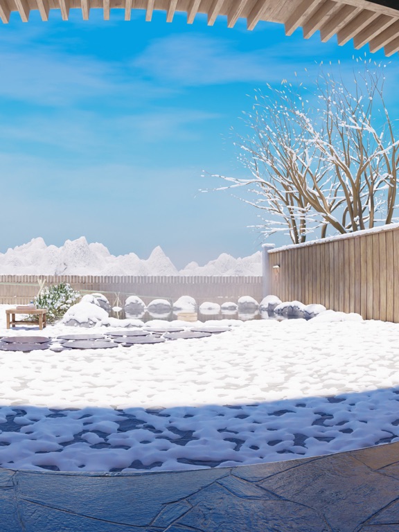 EscapeGame Snow Hot Spring