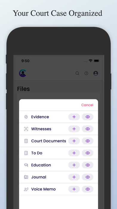 CourtClerk Screenshot