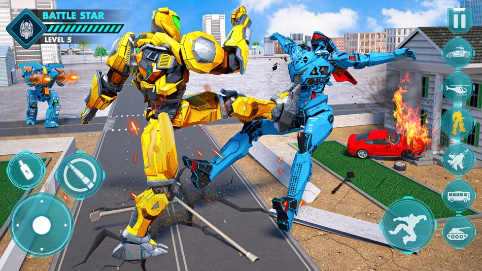 #2. Car Crash: Robot Car Simulator (iOS) 由: Funsol Technologies (Private) Limited