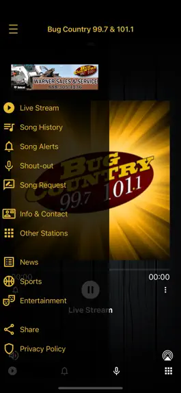 Game screenshot Bug Country 99.7 & 101.1 apk