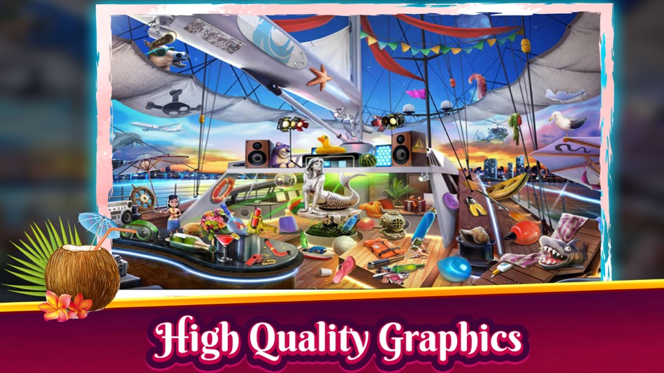 #4. Summer Beach Hidden Objects (iOS) By: Abhishek Akhani