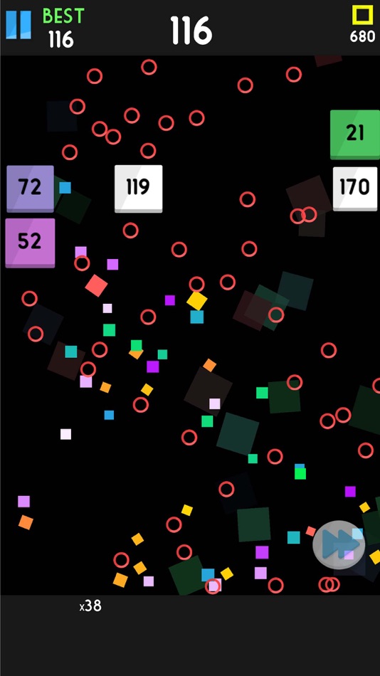 #6. Ballz Plus -Brick Breaker Game (iOS) By: Poxel Studios