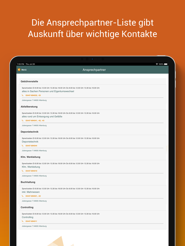 Altenburg Abfall-App