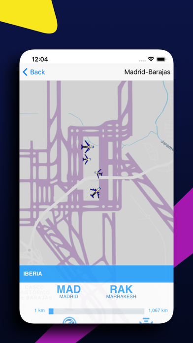 IBE: Flight Radar for Iberia Screenshot