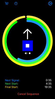 Regatta Clock screenshot 2