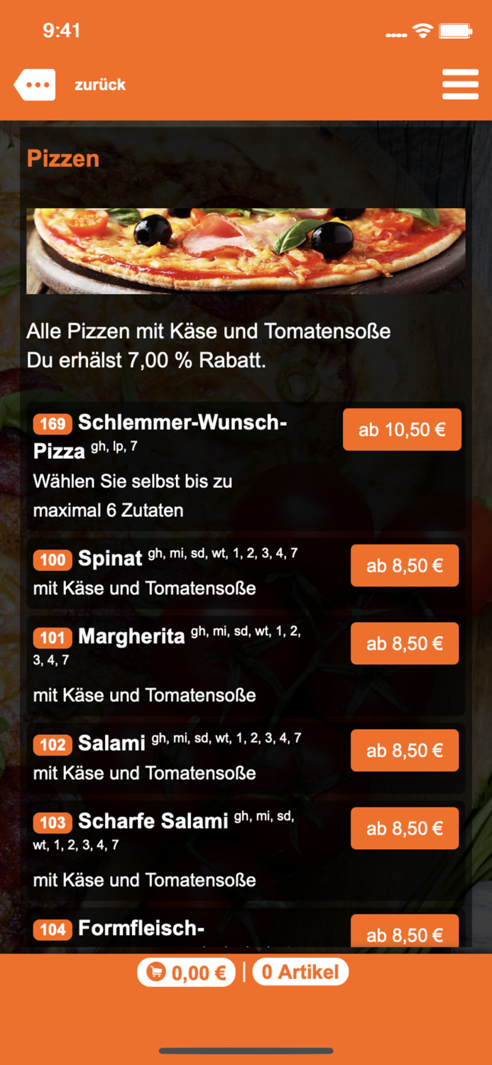 Schlemmer Pizza Marbach