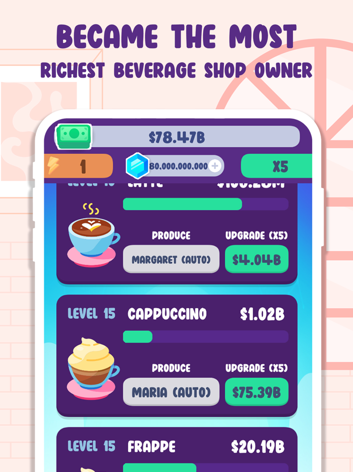 Idle Beverage Tycoon