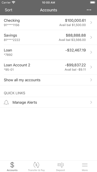 Torch Lake FCU Mobile Screenshot