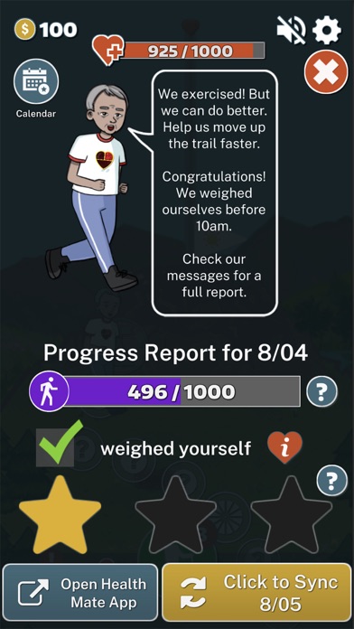 Heart Health Mountain Screenshot