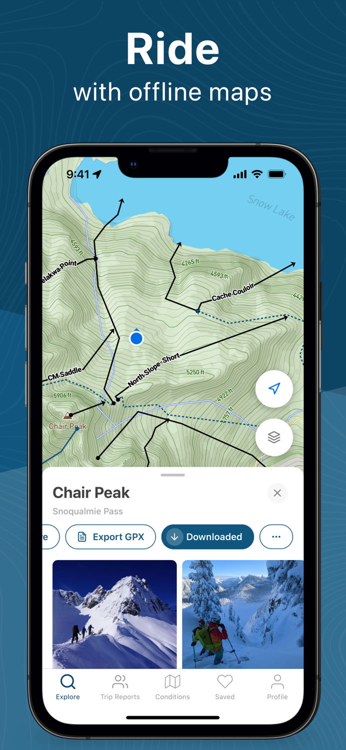 Backtrack Backcountry Ski App