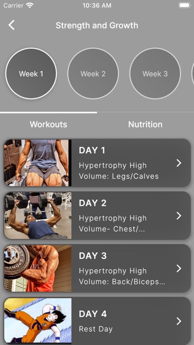 Radin Rana Fitness Screenshot
