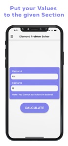 Diamond Problem Solver screenshot #2 for iPhone